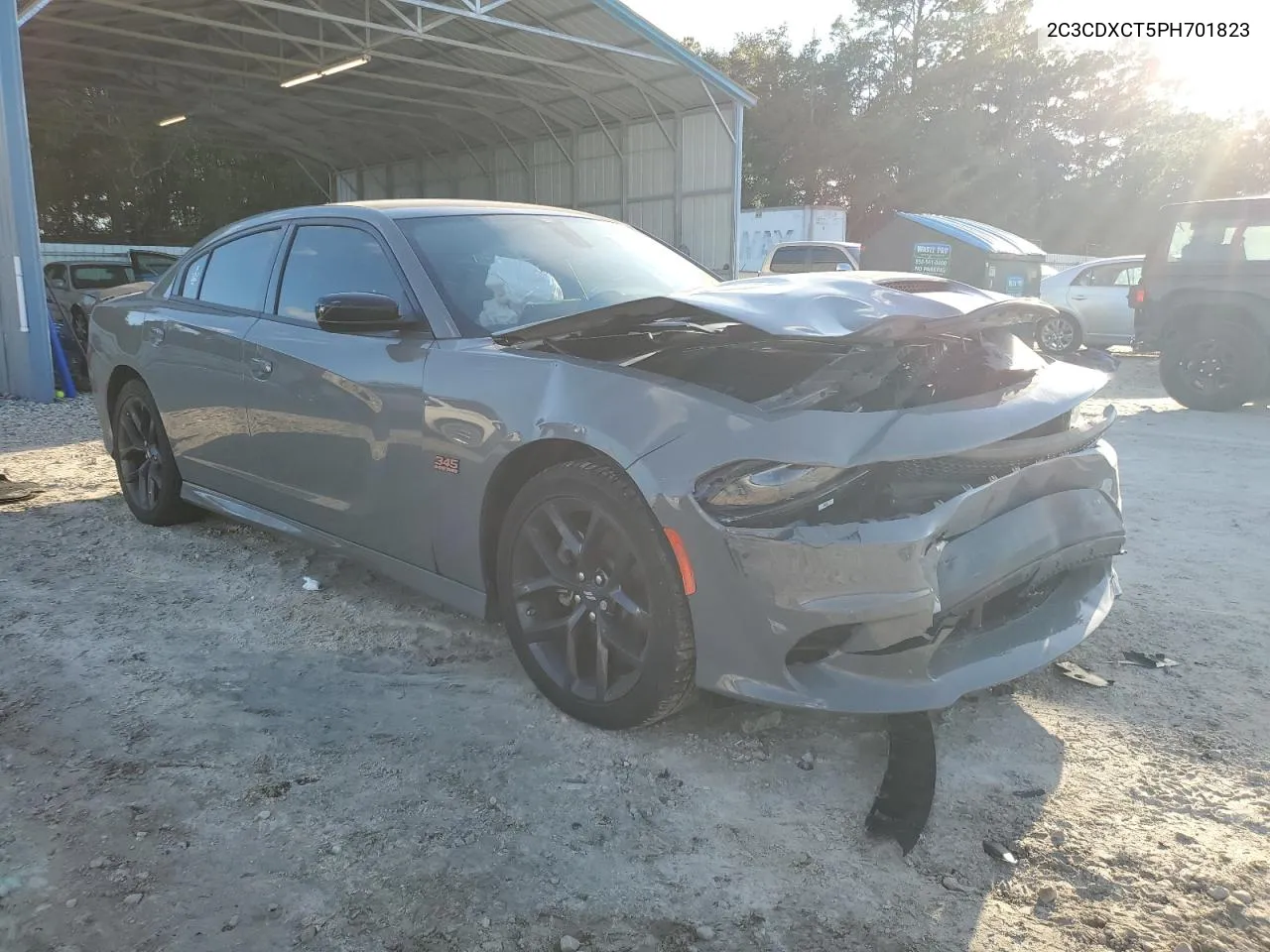 2023 Dodge Charger R/T VIN: 2C3CDXCT5PH701823 Lot: 73158584