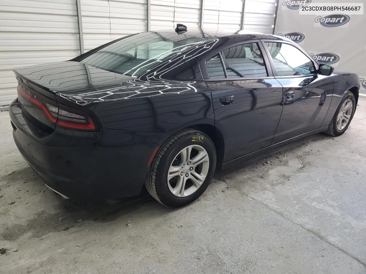 2023 Dodge Charger Sxt VIN: 2C3CDXBG8PH546687 Lot: 73552924