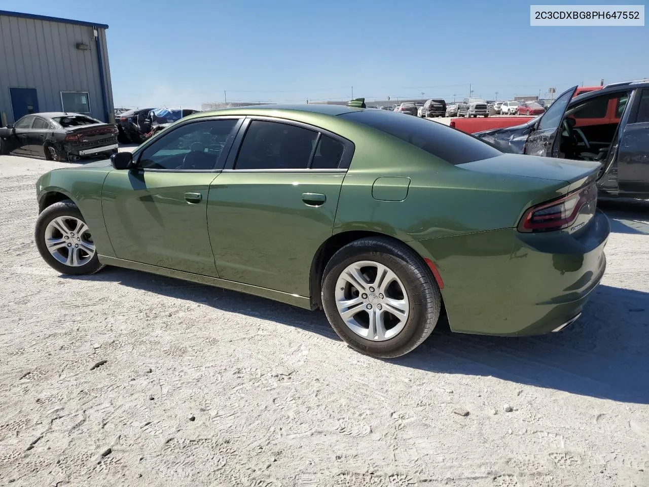 2023 Dodge Charger Sxt VIN: 2C3CDXBG8PH647552 Lot: 73595424