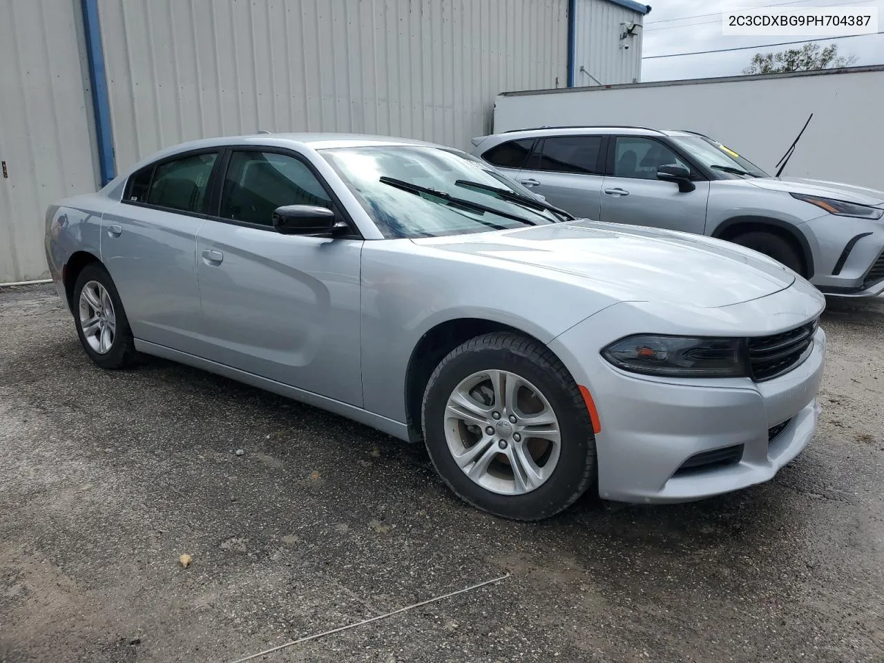 2023 Dodge Charger Sxt VIN: 2C3CDXBG9PH704387 Lot: 75140314