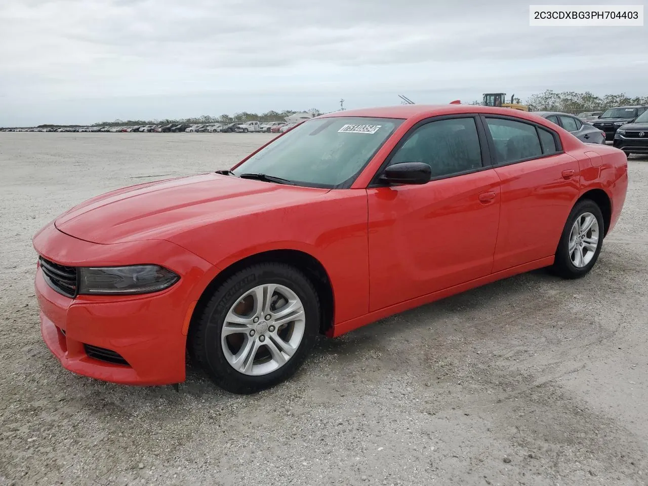 2023 Dodge Charger Sxt VIN: 2C3CDXBG3PH704403 Lot: 75140354