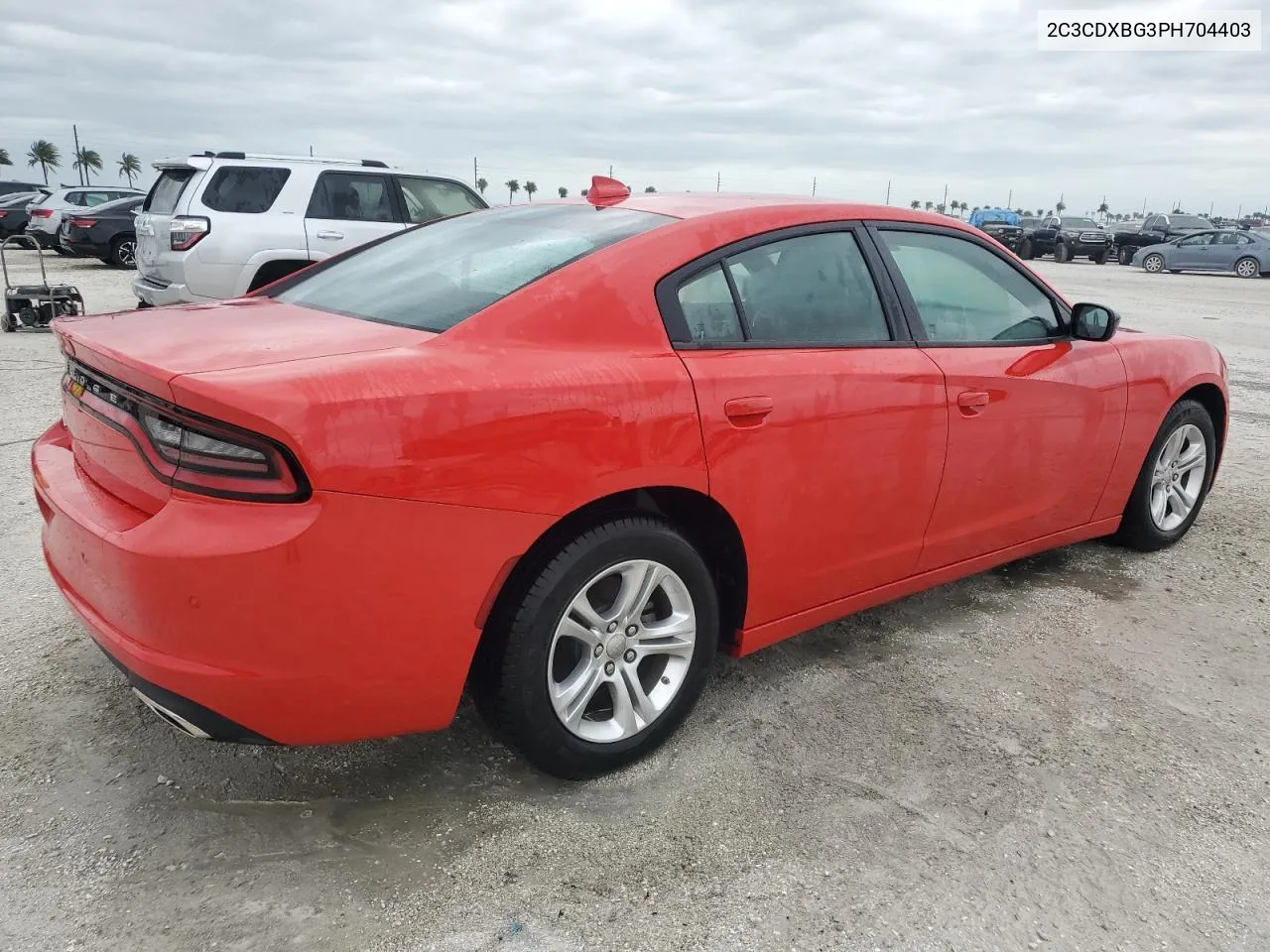 2023 Dodge Charger Sxt VIN: 2C3CDXBG3PH704403 Lot: 75140354