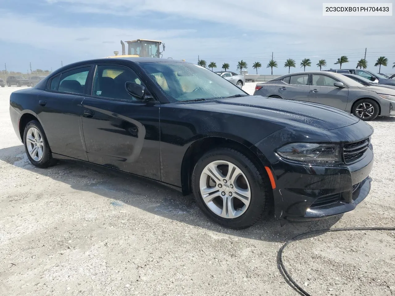 2023 Dodge Charger Sxt VIN: 2C3CDXBG1PH704433 Lot: 75140424