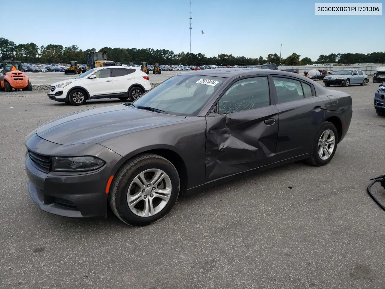 2023 Dodge Charger Sxt VIN: 2C3CDXBG1PH701306 Lot: 75274444