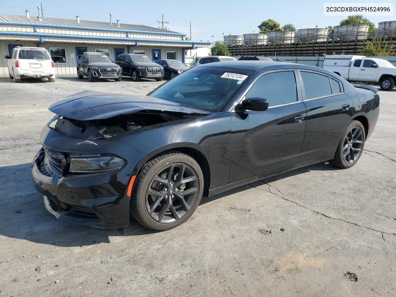 2023 Dodge Charger Sxt VIN: 2C3CDXBGXPH524996 Lot: 75312134