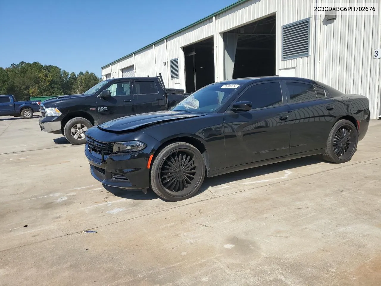 2023 Dodge Charger Sxt VIN: 2C3CDXBG6PH702676 Lot: 75315114