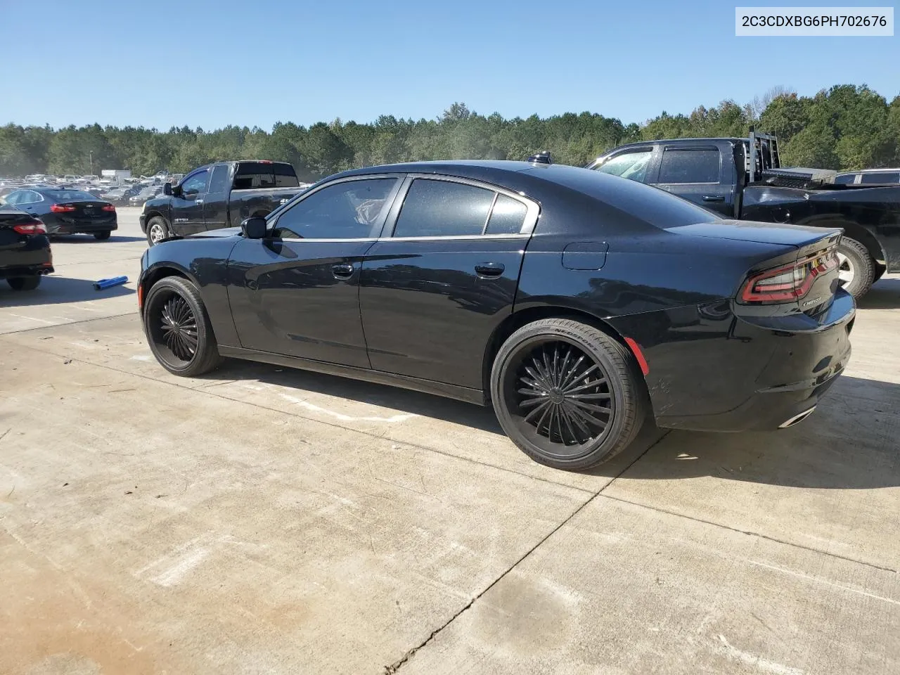 2023 Dodge Charger Sxt VIN: 2C3CDXBG6PH702676 Lot: 75315114