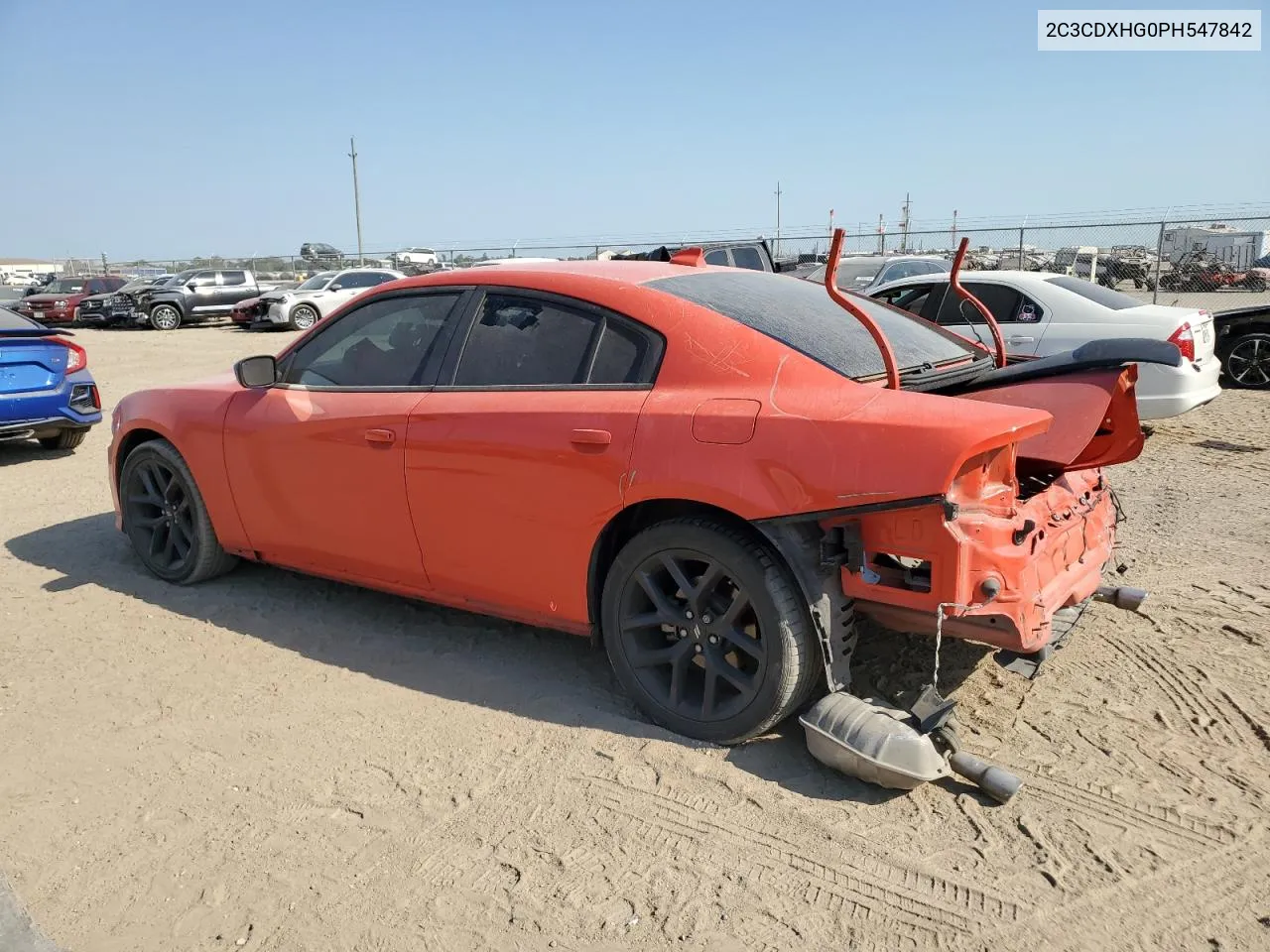 2023 Dodge Charger Gt VIN: 2C3CDXHG0PH547842 Lot: 75534184