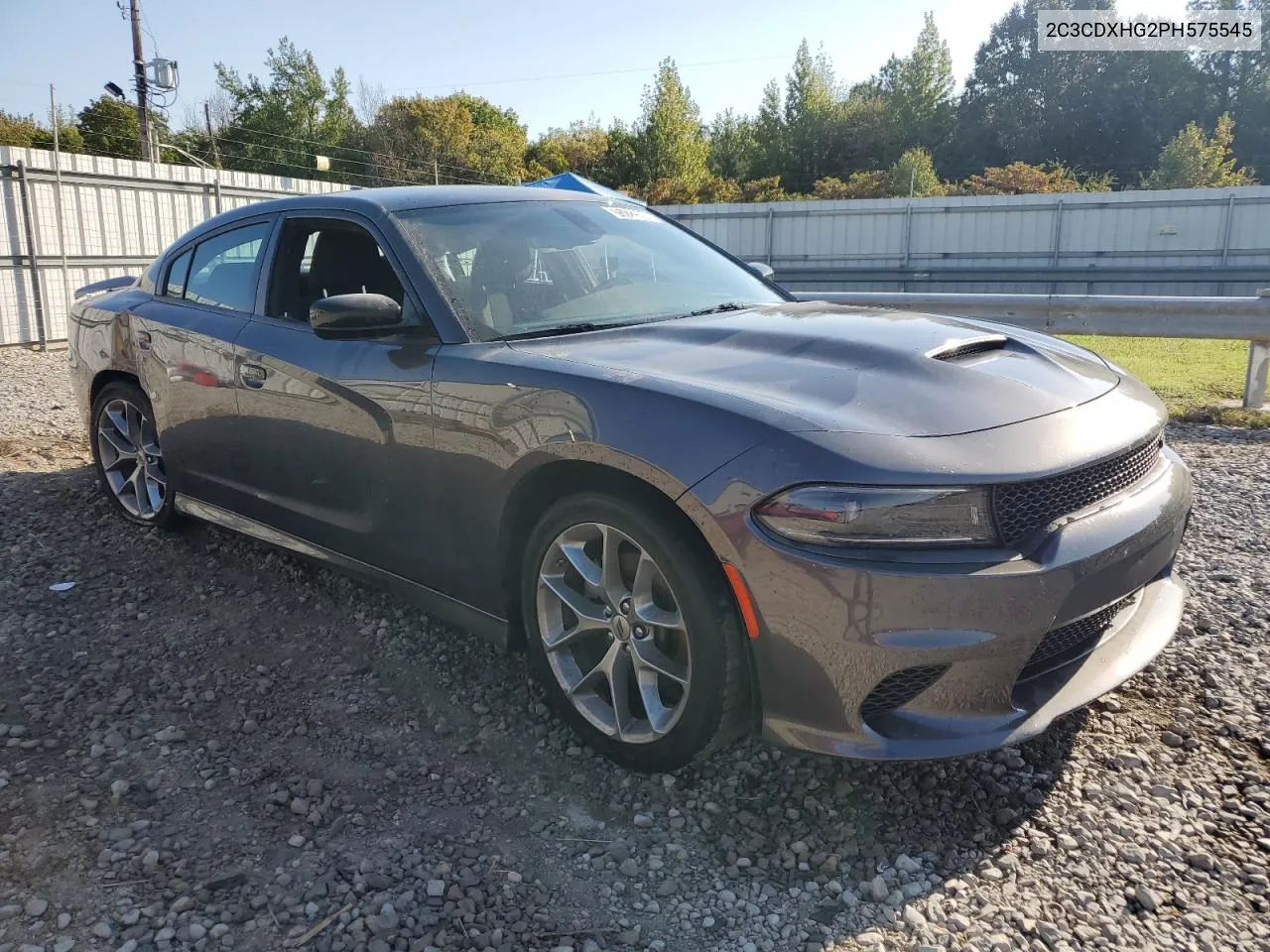 2023 Dodge Charger Gt VIN: 2C3CDXHG2PH575545 Lot: 75722594