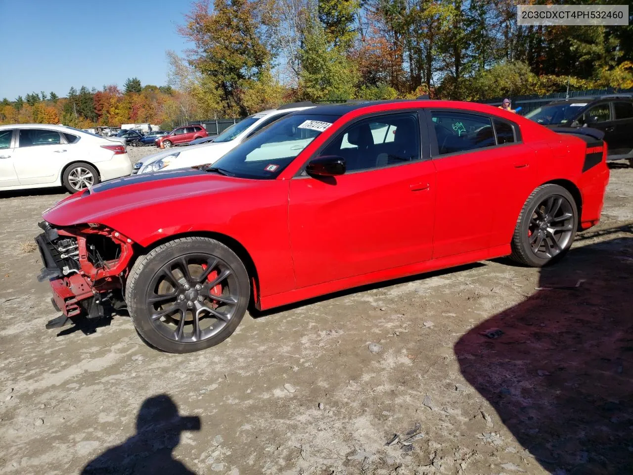 2023 Dodge Charger R/T VIN: 2C3CDXCT4PH532460 Lot: 75727274