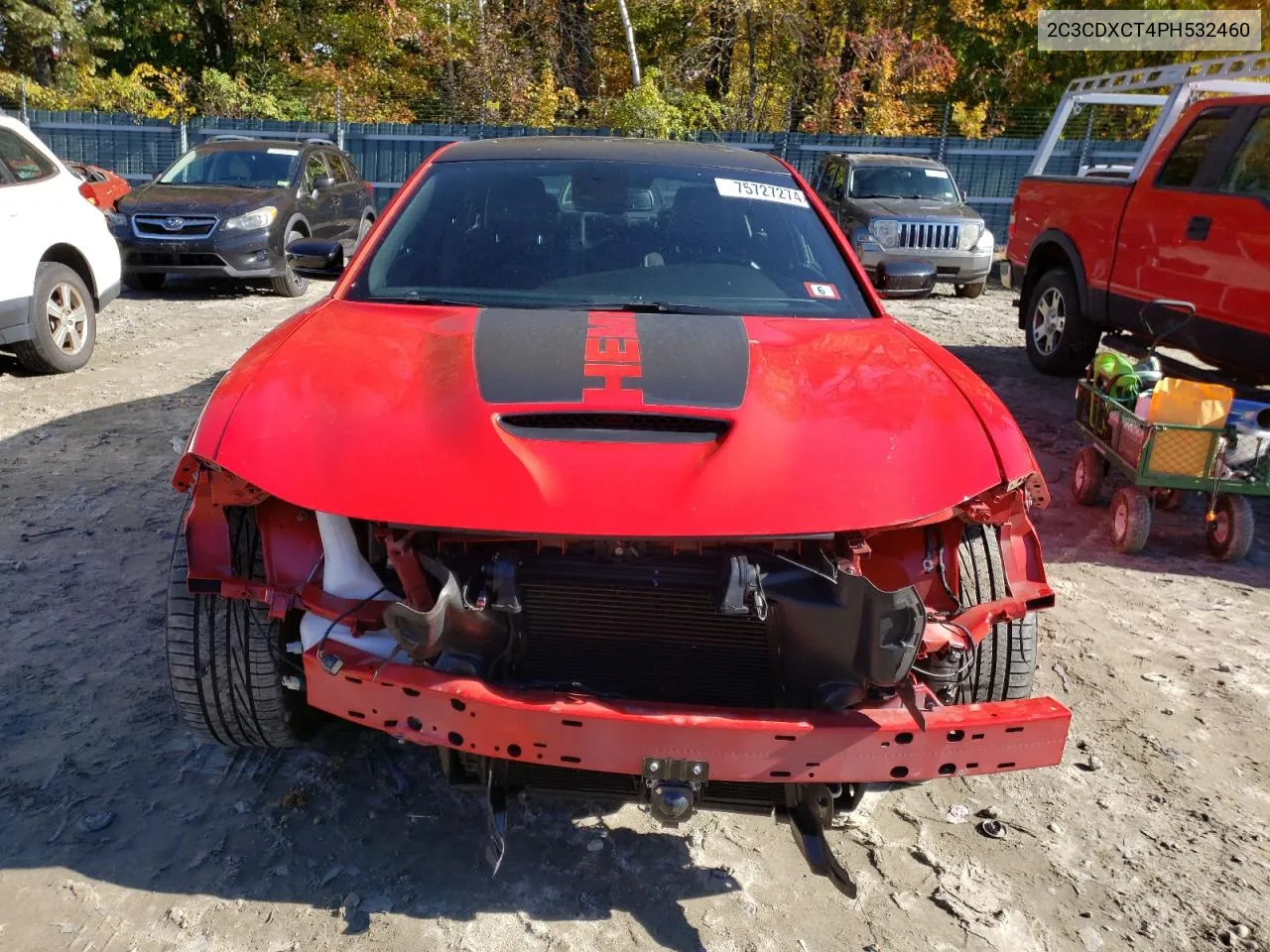 2023 Dodge Charger R/T VIN: 2C3CDXCT4PH532460 Lot: 75727274