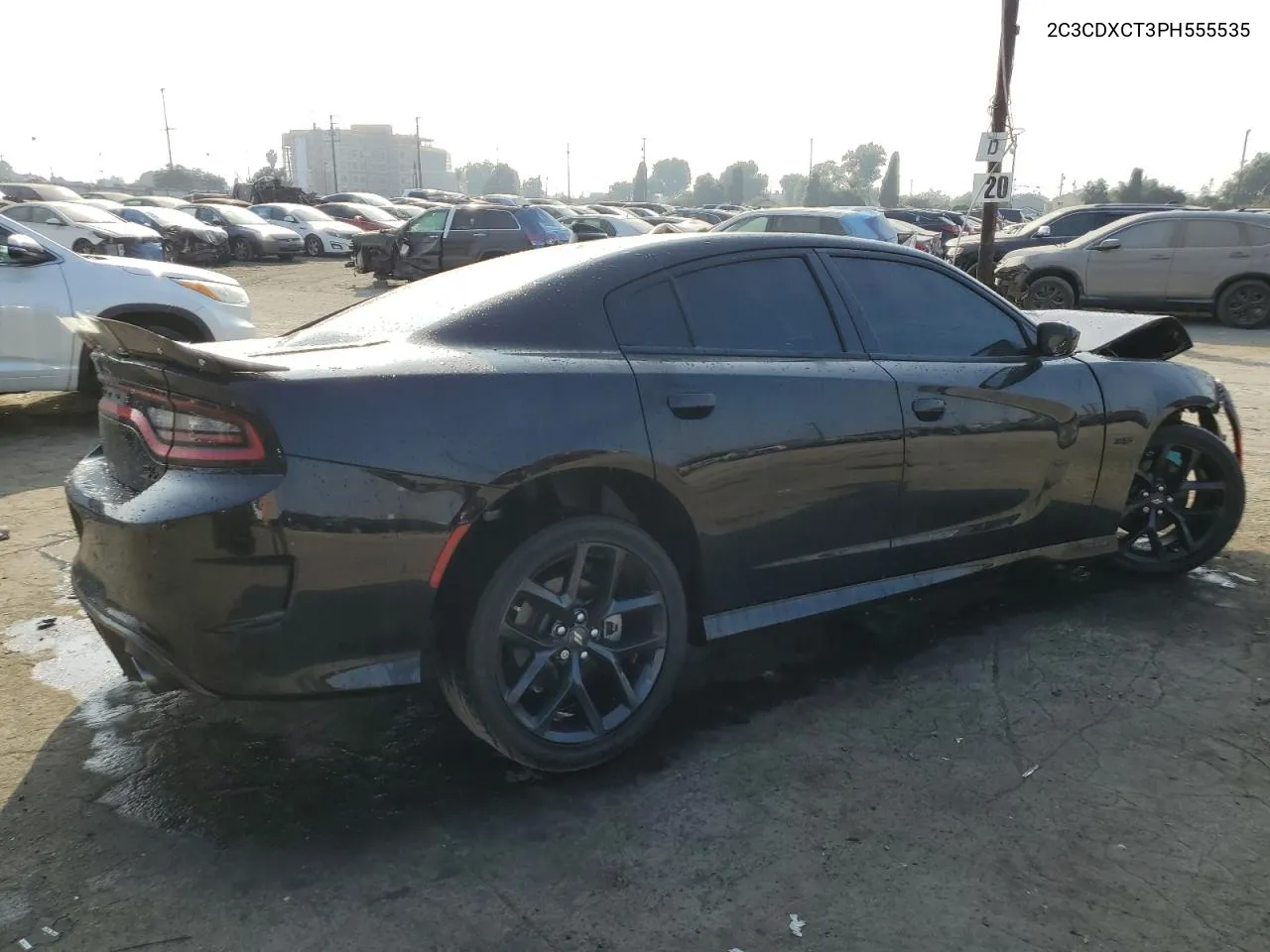 2023 Dodge Charger R/T VIN: 2C3CDXCT3PH555535 Lot: 75767074