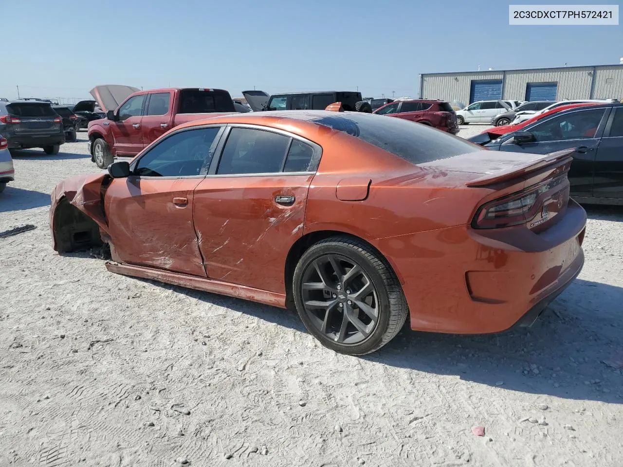 2023 Dodge Charger R/T VIN: 2C3CDXCT7PH572421 Lot: 75856544