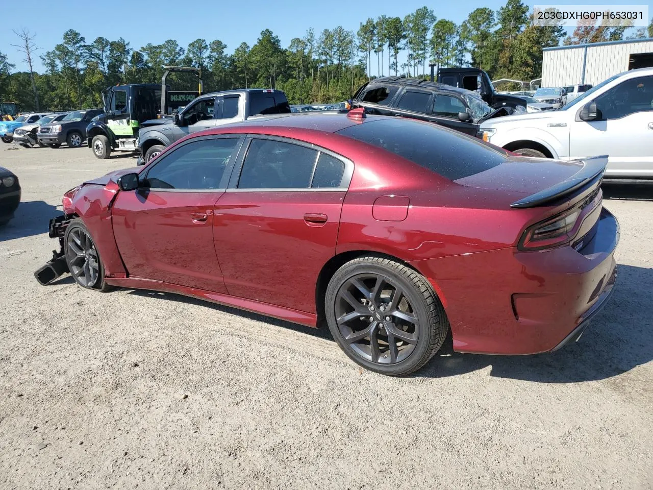 2023 Dodge Charger Gt VIN: 2C3CDXHG0PH653031 Lot: 75862564