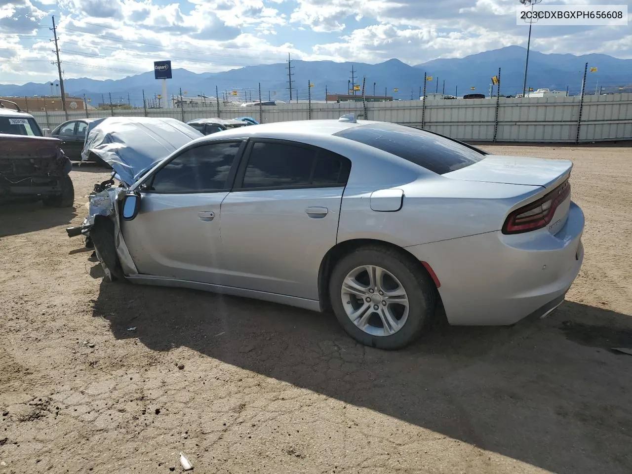 2023 Dodge Charger Sxt VIN: 2C3CDXBGXPH656608 Lot: 76047354