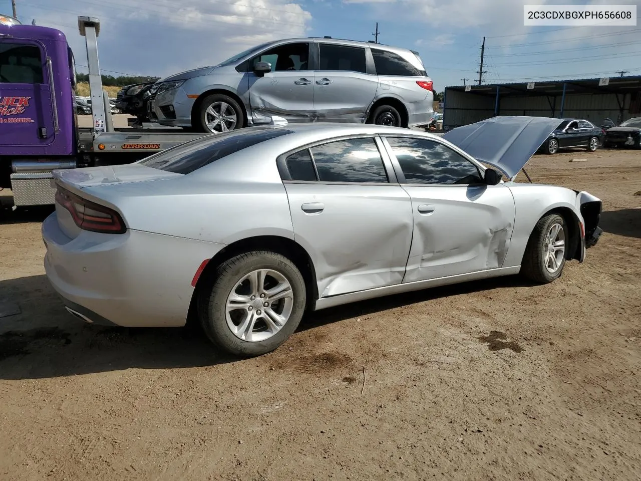 2023 Dodge Charger Sxt VIN: 2C3CDXBGXPH656608 Lot: 76047354