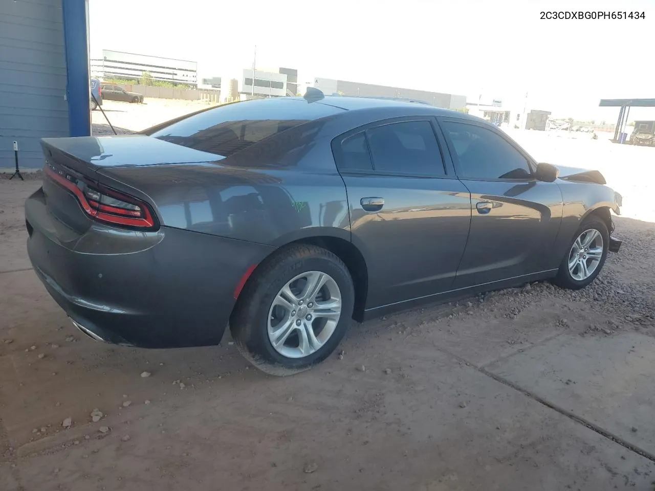 2023 Dodge Charger Sxt VIN: 2C3CDXBG0PH651434 Lot: 76052184