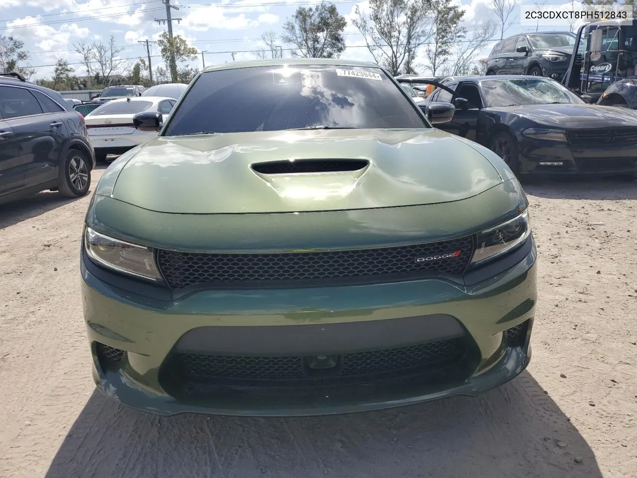 2023 Dodge Charger R/T VIN: 2C3CDXCT8PH512843 Lot: 77423944