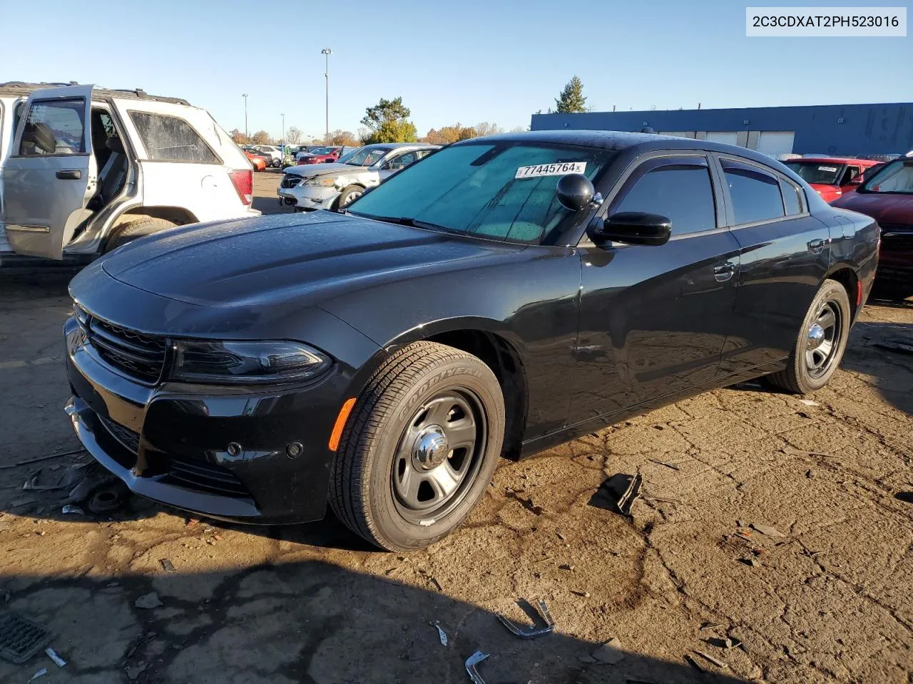 2023 Dodge Charger Police VIN: 2C3CDXAT2PH523016 Lot: 77445764