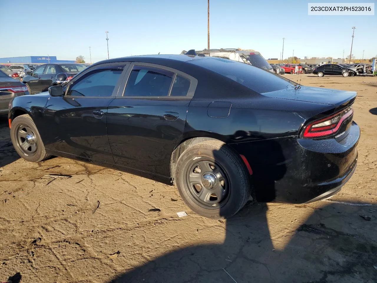 2023 Dodge Charger Police VIN: 2C3CDXAT2PH523016 Lot: 77445764