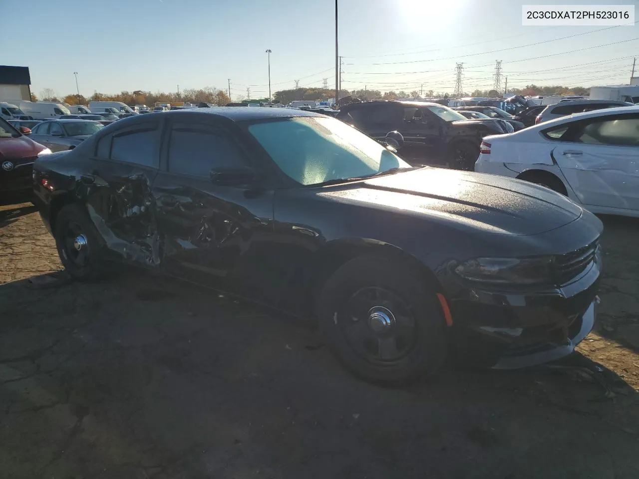 2023 Dodge Charger Police VIN: 2C3CDXAT2PH523016 Lot: 77445764