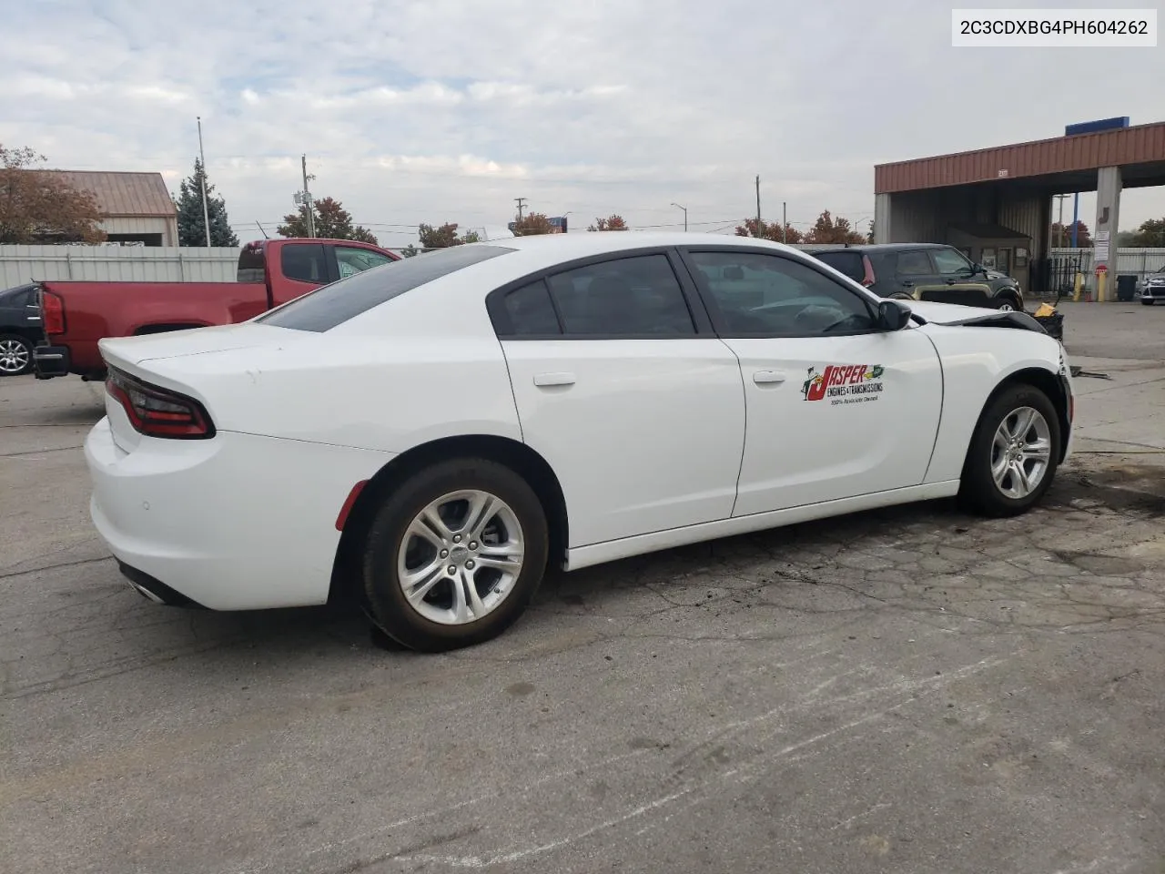 2023 Dodge Charger Sxt VIN: 2C3CDXBG4PH604262 Lot: 77476834