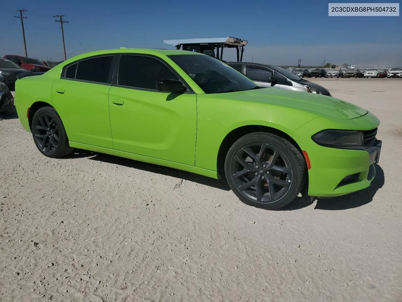 2023 Dodge Charger Sxt VIN: 2C3CDXBG8PH504732 Lot: 77865344