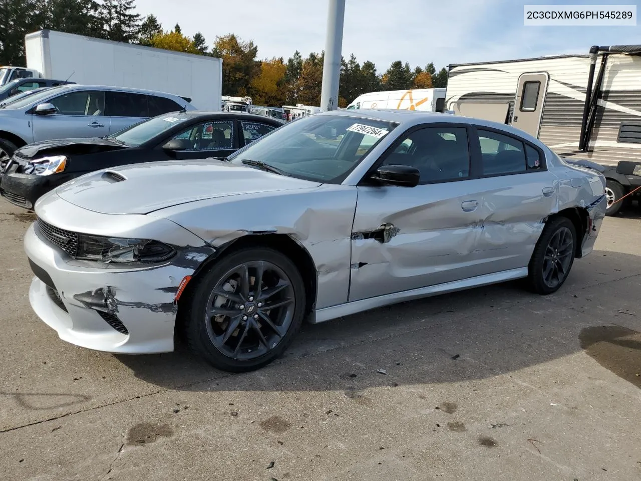 2023 Dodge Charger Gt VIN: 2C3CDXMG6PH545289 Lot: 77947264