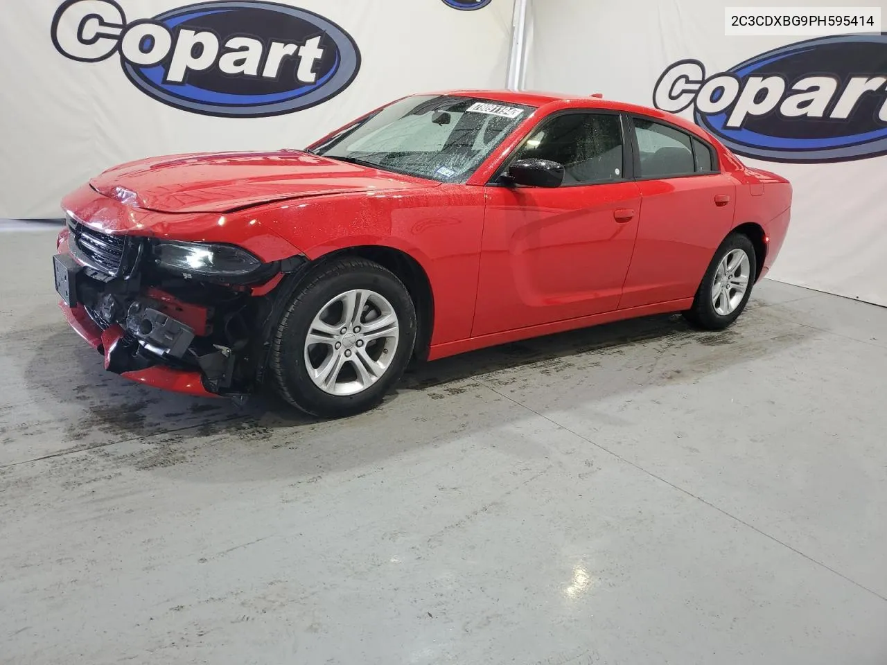 2023 Dodge Charger Sxt VIN: 2C3CDXBG9PH595414 Lot: 78091194