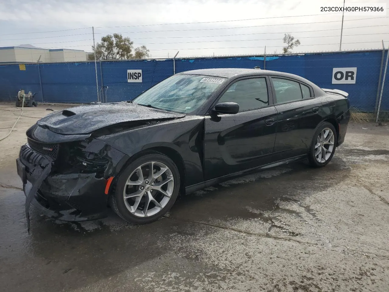 2023 Dodge Charger Gt VIN: 2C3CDXHG0PH579366 Lot: 78499444