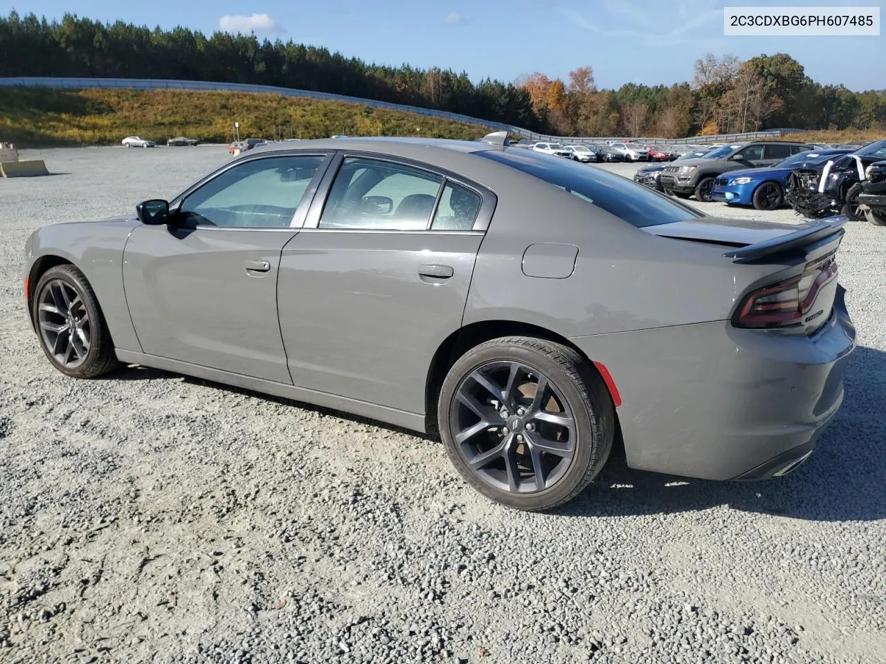 2023 Dodge Charger Sxt VIN: 2C3CDXBG6PH607485 Lot: 78598804