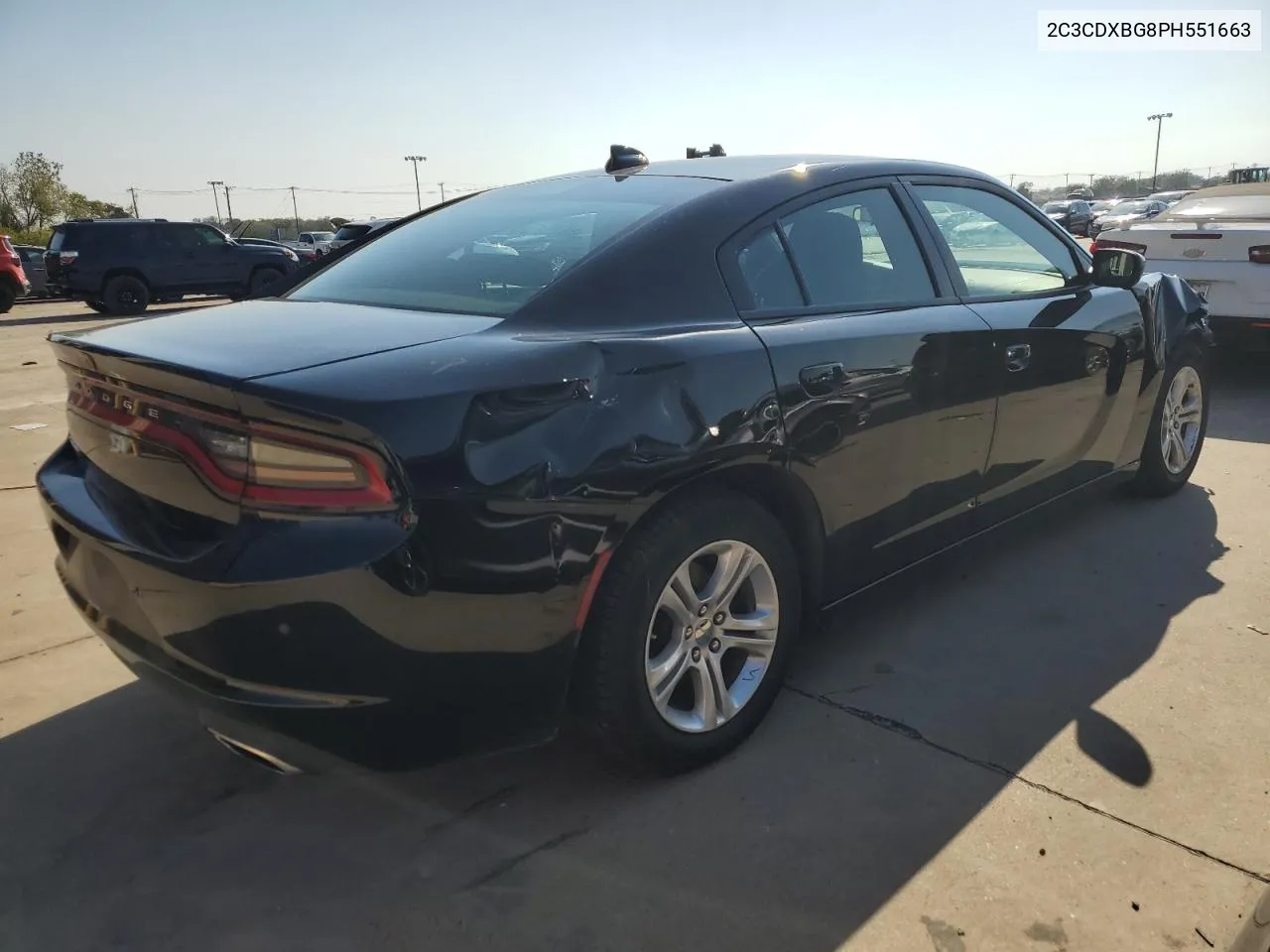 2C3CDXBG8PH551663 2023 Dodge Charger Sxt