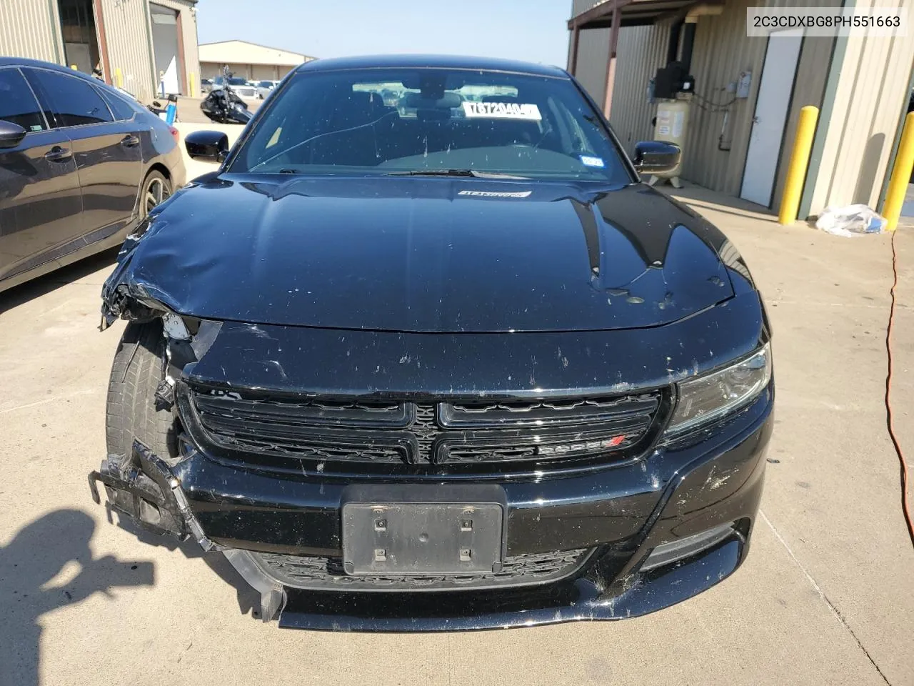 2023 Dodge Charger Sxt VIN: 2C3CDXBG8PH551663 Lot: 78720404