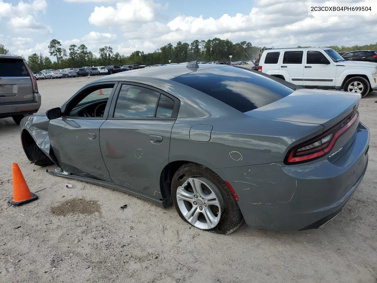 2023 Dodge Charger Sxt VIN: 2C3CDXBG4PH699504 Lot: 79168184