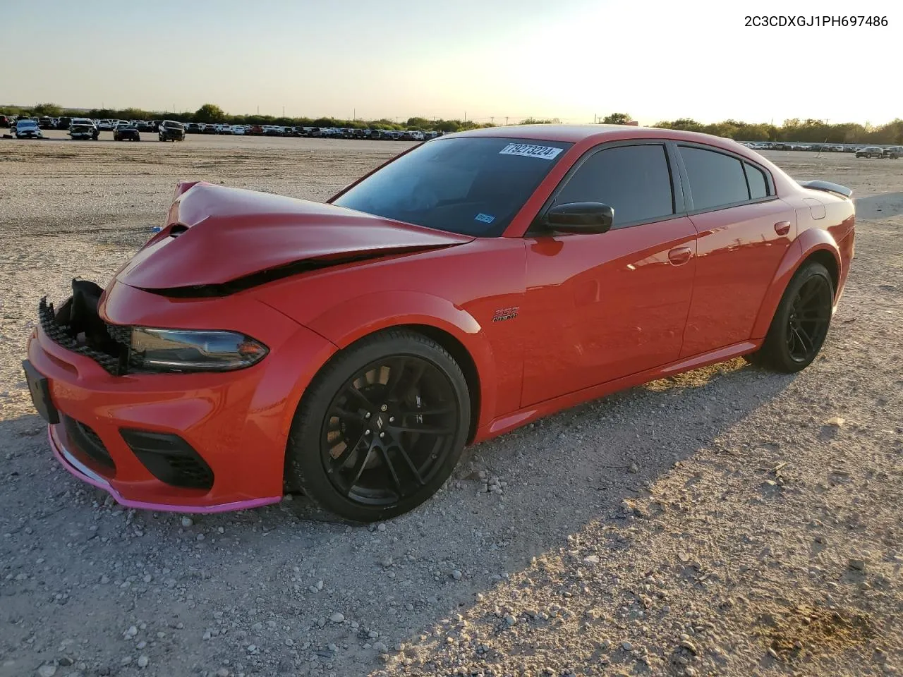 2023 Dodge Charger Scat Pack VIN: 2C3CDXGJ1PH697486 Lot: 79273224