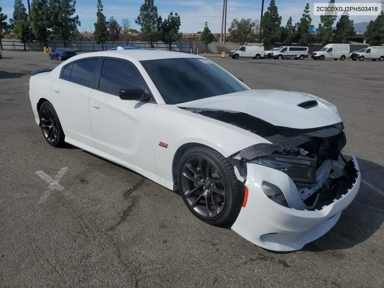 2023 Dodge Charger Scat Pack VIN: 2C3CDXGJ2PH503418 Lot: 79312334