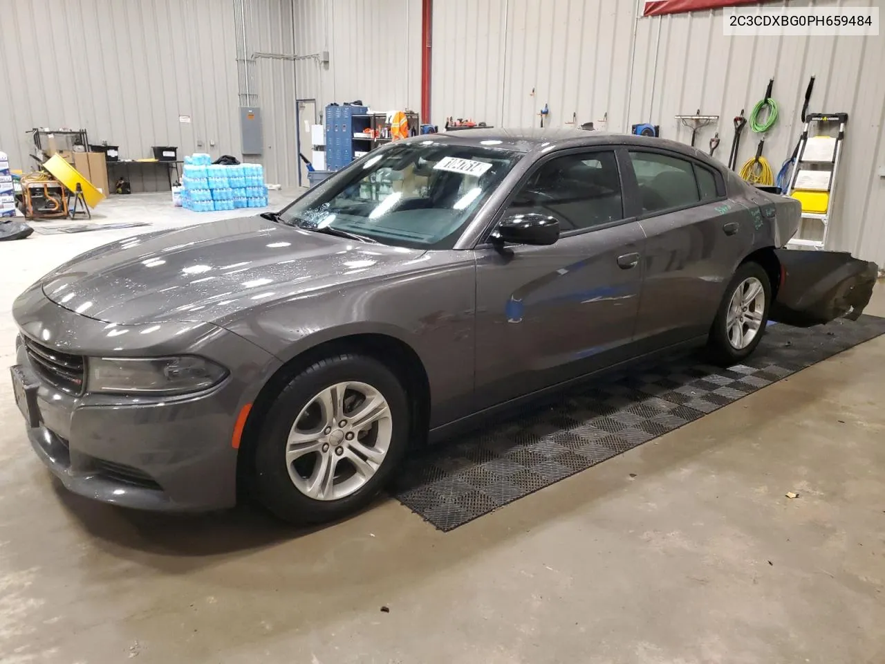 2023 Dodge Charger Sxt VIN: 2C3CDXBG0PH659484 Lot: 81047614