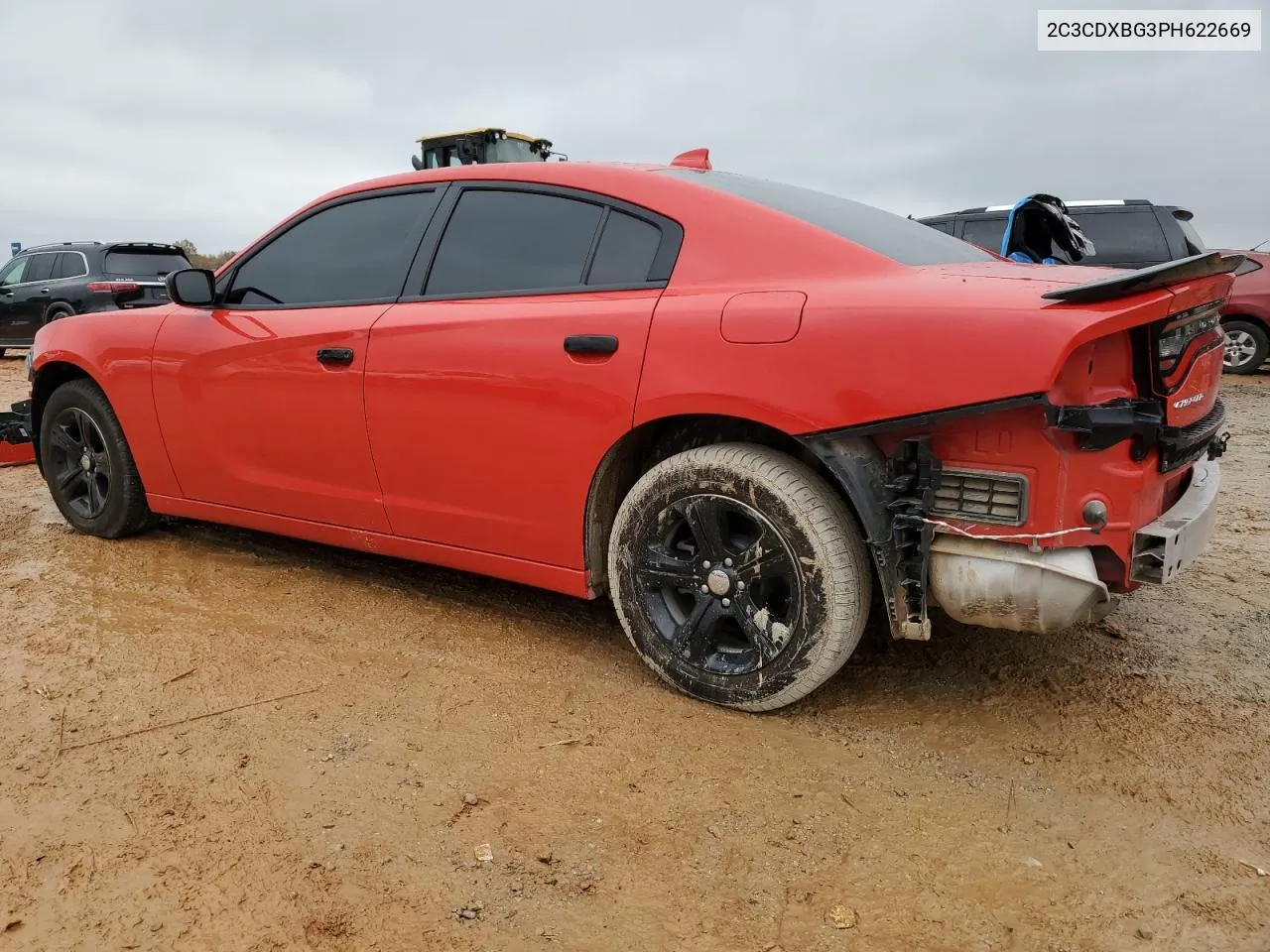 2023 Dodge Charger Sxt VIN: 2C3CDXBG3PH622669 Lot: 81507544