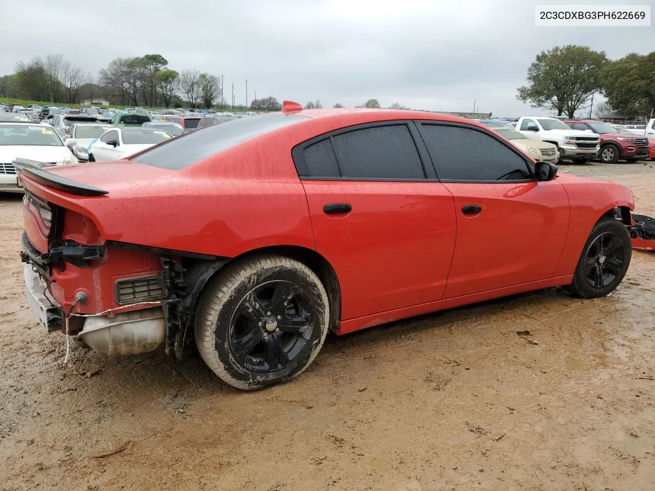 2023 Dodge Charger Sxt VIN: 2C3CDXBG3PH622669 Lot: 81507544