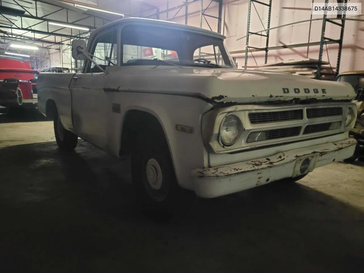 1971 Dodge Ram D100 VIN: D14AB14338675 Lot: 72098594