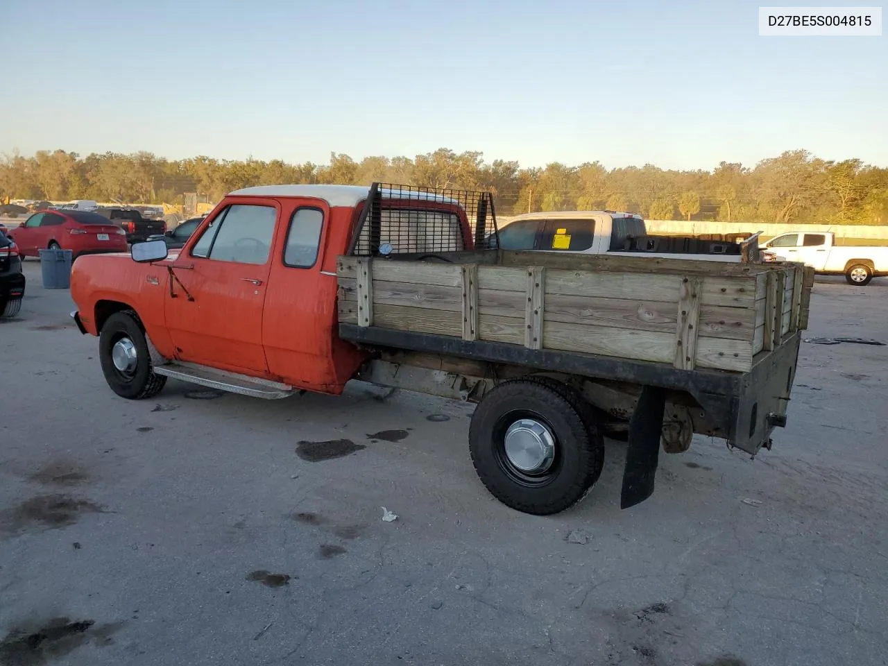 D27BE5S004815 1975 Dodge D200