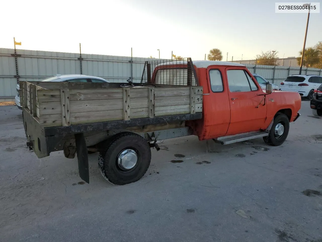 1975 Dodge D200 VIN: D27BE5S004815 Lot: 77239044