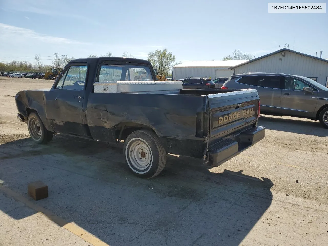 1985 Dodge D-Series D100 VIN: 1B7FD14H1FS502484 Lot: 50165794