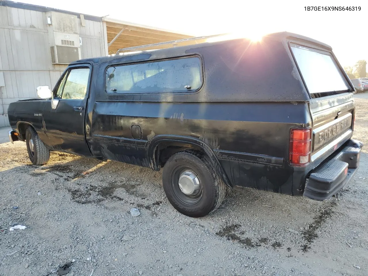 1992 Dodge D-Series D150 VIN: 1B7GE16X9NS646319 Lot: 80392984