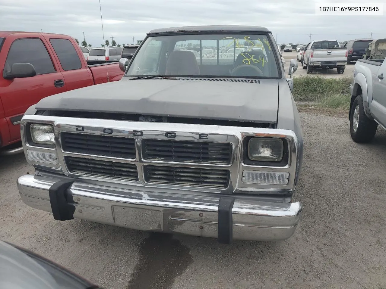 1993 Dodge D-Series D150 VIN: 1B7HE16Y9PS177846 Lot: 76529864