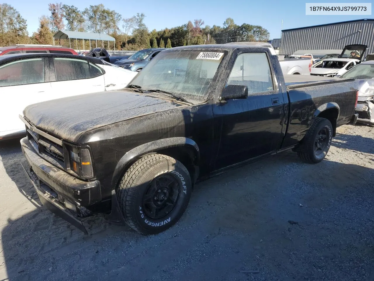 1B7FN64X9JS799773 1988 Dodge Dakota Sport