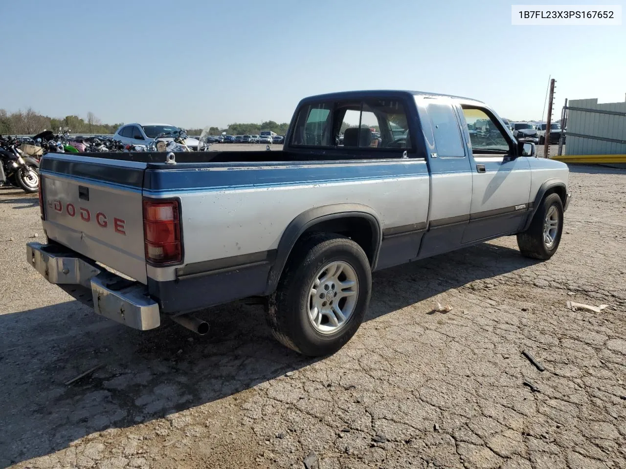 1993 Dodge Dakota VIN: 1B7FL23X3PS167652 Lot: 69067224