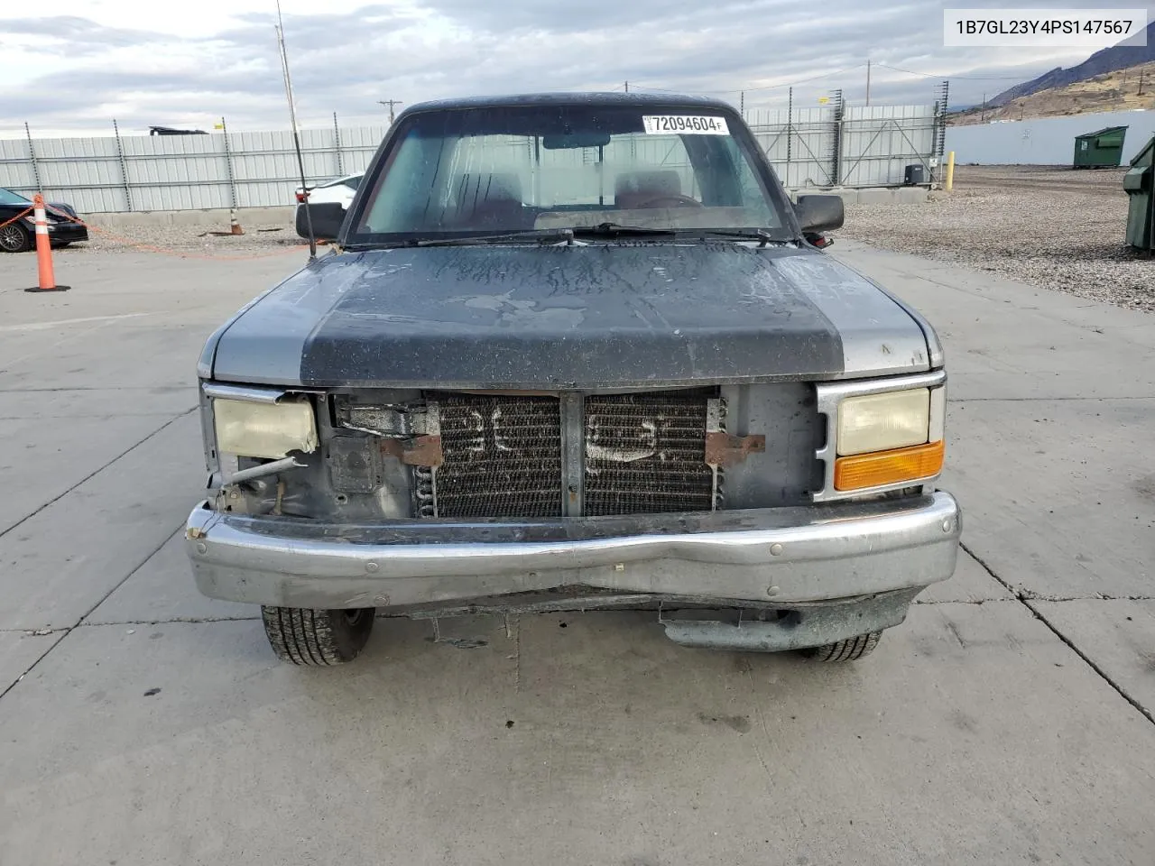 1993 Dodge Dakota VIN: 1B7GL23Y4PS147567 Lot: 72094604