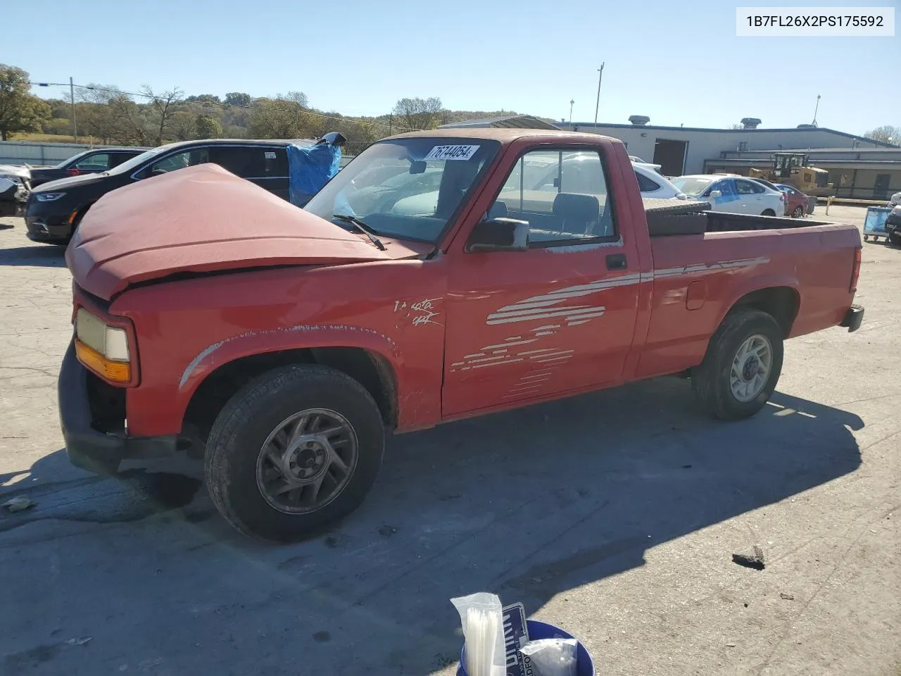 1993 Dodge Dakota VIN: 1B7FL26X2PS175592 Lot: 76744054