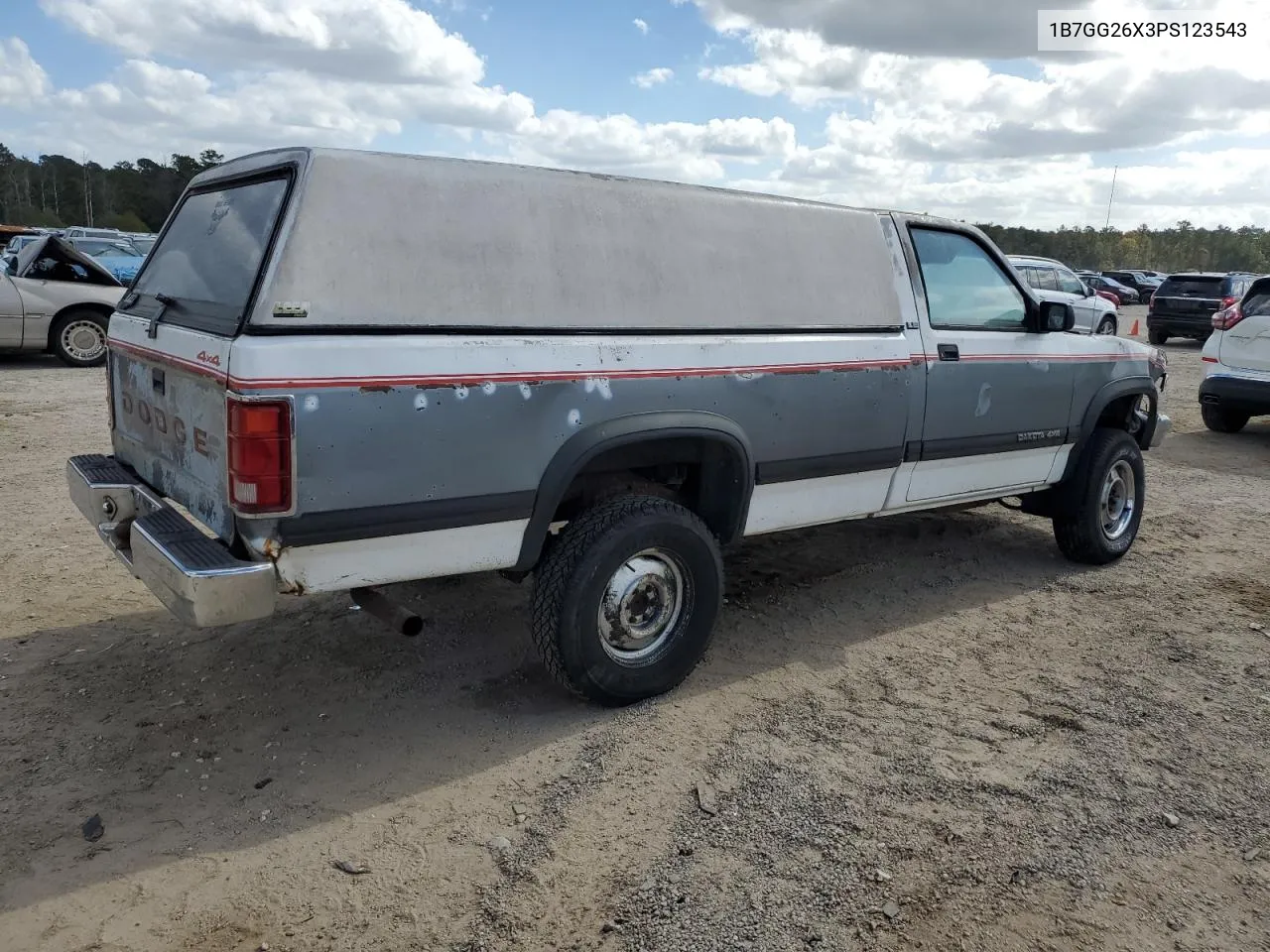 1993 Dodge Dakota VIN: 1B7GG26X3PS123543 Lot: 78213464